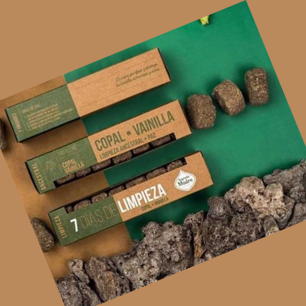 Pastilla 7 días de limpieza COPAL-VAINILLA (LIMPIEZA, EQUILIBRIO,ARMONÍA)