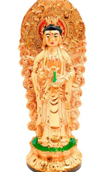 Kuan Yin – Diosa de la Compasión – 18 cm en Resina