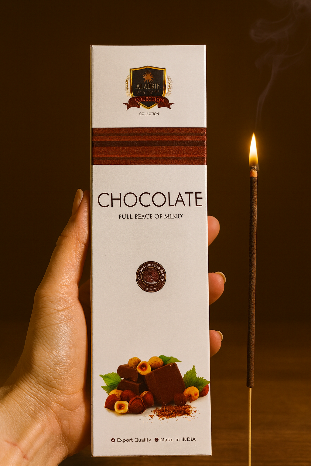 ChatGPT Image 14 oct 2025, 16_34_00 Incienso Chocolate - casa Alaukik - Imagen 1