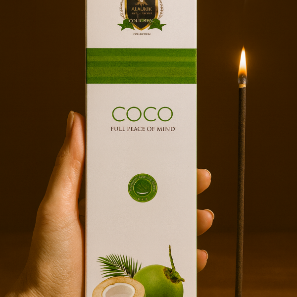 Incienso Coco – Casa Alaukik