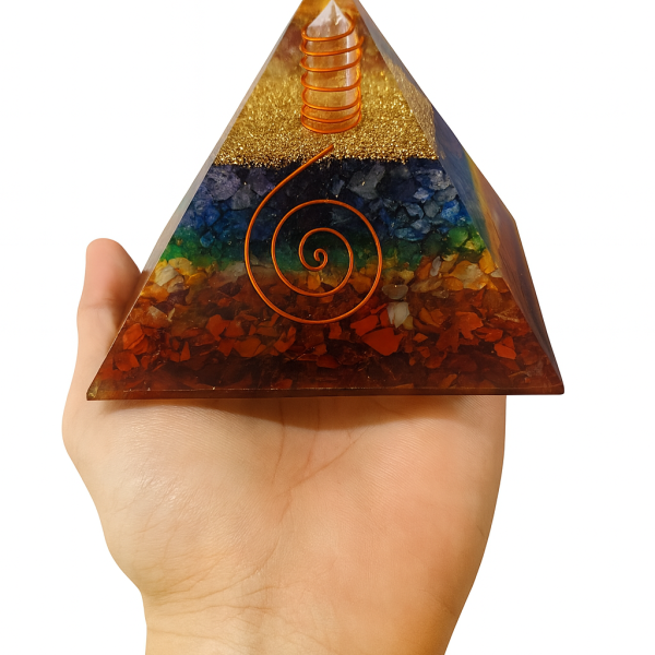 Orgonita Chakras 9x9 – Equilibrio y Armonización Energética