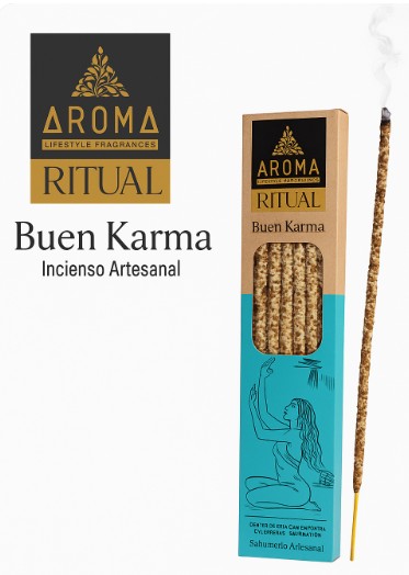 Incienso Artesanal Buen Karma – Ritual de 21 Días