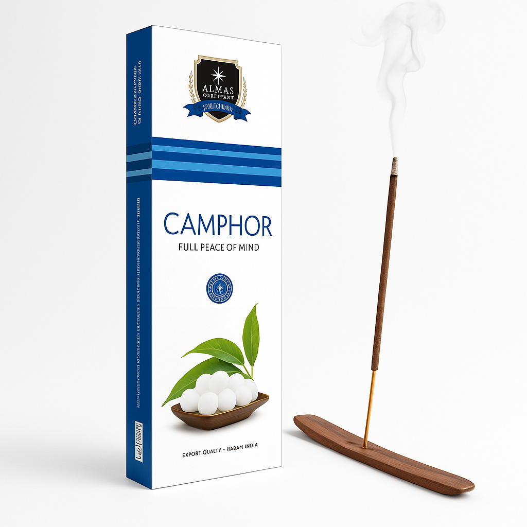 Caja de alcanfor y incienso INCIENSO ALCANFOR-ALAUKIK - Imagen 1