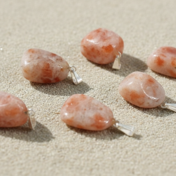 Colgante de Piedra Sol: Energía Radiante y Optimismo