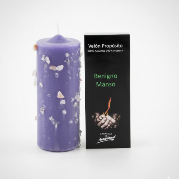 Velón de Propósito: Benigno Manso (Edición Alquímica)