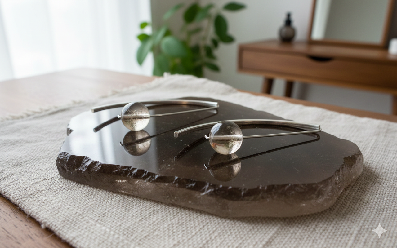 Gemini_Generated_Image_jjtkkjjtkkjjtkkj Pendientes de Plata y Citrino Natural - Imagen 1