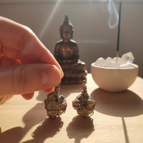 Colgante de Pirita: El Amuleto de la Prosperidad y el Éxito