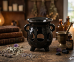Quemador de Aceites y Esencias - Diseño Caldero Lunar