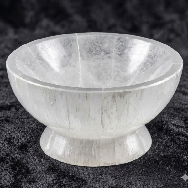 Cuenco caliz de Selenita Natural (15 cm)