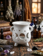 Quemador de Aceites y Esencias - Diseño Caldero Lunar - Imagen 2