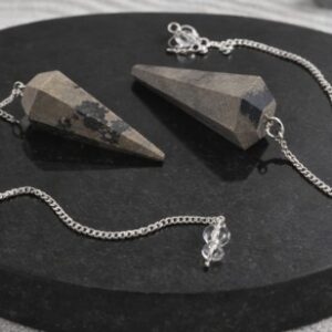 Péndulo de Pirita Natural