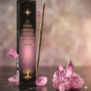 Incienso Premium Crystal Scents - Cuarzo Rosa
