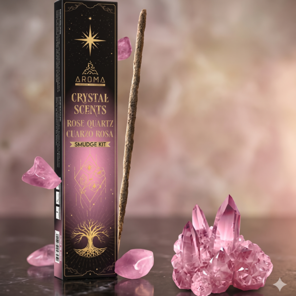 Incienso Premium Crystal Scents - Cuarzo Rosa