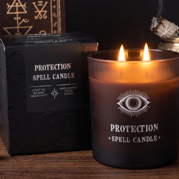 Vela Aromática "Protection Spell" – Frankincense & Myrrh