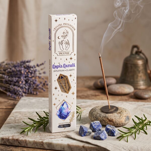 Incienso Orgánico Native Soul – Lapis Lazuli Intention (Sabiduría e Intuición)