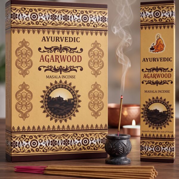 Incienso Ayurvedic Agarwood (Madera de Agar / Oudh)