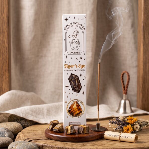 Incienso Orgánico Native Soul – Tiger's Eye Intention (Confianza y Fuerza)