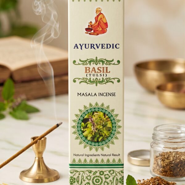 Incienso Masala Albahaca Sagrada (Tulsi) - Ayurvedic