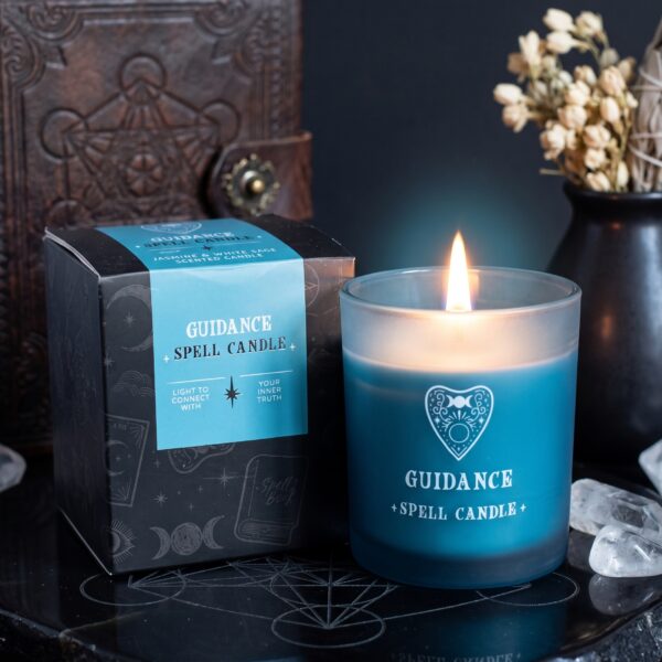 Vela Aromática "Guidance Spell" – Jasmine & White Sage