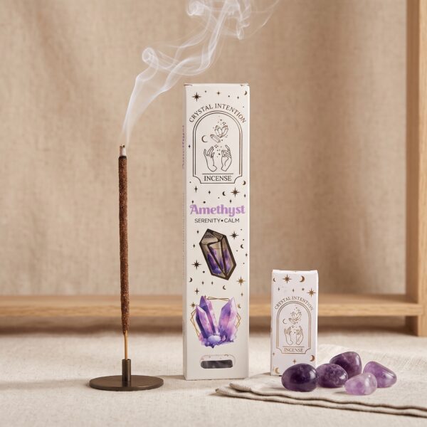 Incienso Orgánico Native Soul – Amethyst Intention (Serenidad y Calma)