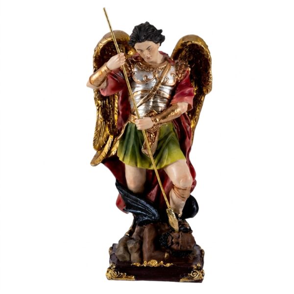 Figura de San Miguel Arcángel en Resina (13 cm)