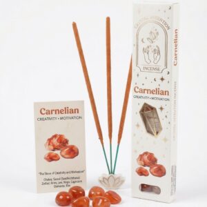 Incienso Crystal Intention - Cornalina (Creatividad & Motivación)